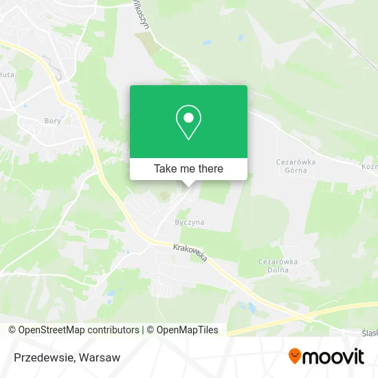 Карта Przedewsie
