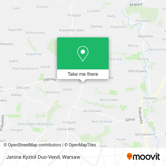 Janina Kyzioł Duo-Vend map