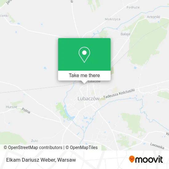 Карта Elkam Dariusz Weber