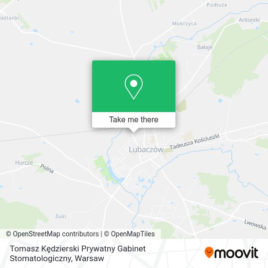 Tomasz Kędzierski Prywatny Gabinet Stomatologiczny map