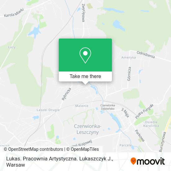 Lukas. Pracownia Artystyczna. Lukaszczyk J. map