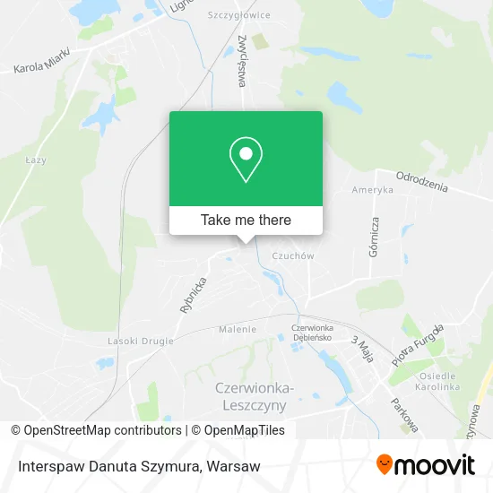 Карта Interspaw Danuta Szymura