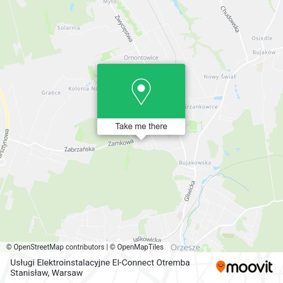 Usługi Elektroinstalacyjne El-Connect Otremba Stanisław map