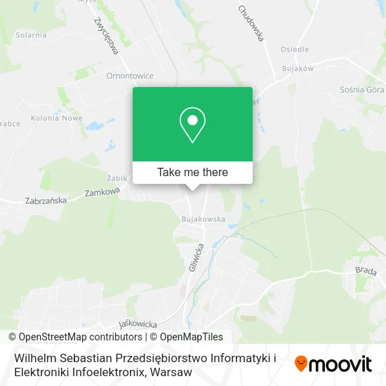 Wilhelm Sebastian Przedsiębiorstwo Informatyki i Elektroniki Infoelektronix map