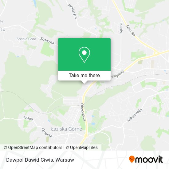 Dawpol Dawid Ciwis map