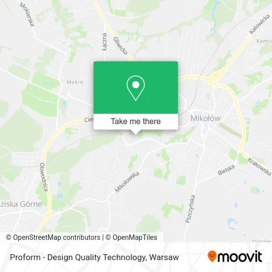 Карта Proform - Design Quality Technology