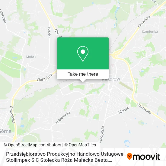 Przedsiębiorstwo Produkcyjno Handlowo Usługowe Stollimpex S C Stolecka Róża Małecka Beata map