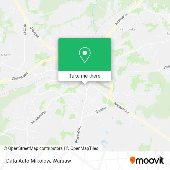 Карта Data Auto Mikolow