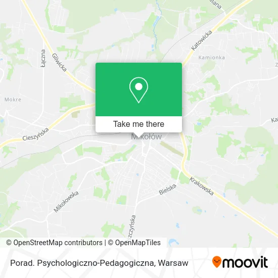 Карта Porad. Psychologiczno-Pedagogiczna