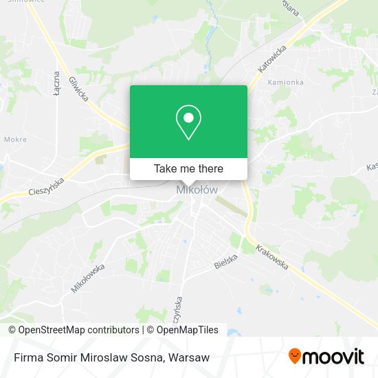 Firma Somir Miroslaw Sosna map