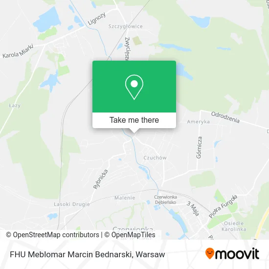 Карта FHU Meblomar Marcin Bednarski