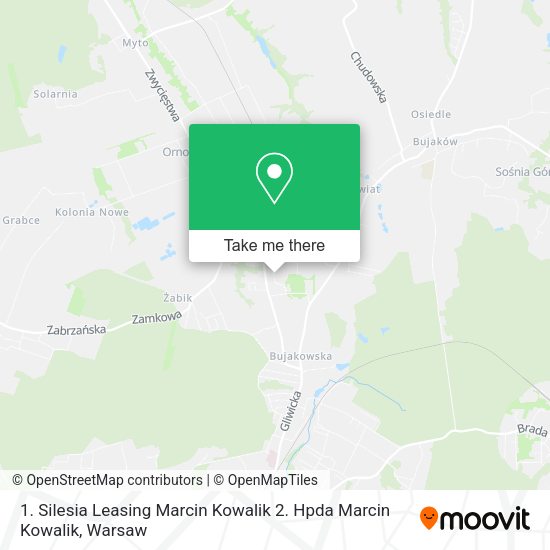 1. Silesia Leasing Marcin Kowalik 2. Hpda Marcin Kowalik map