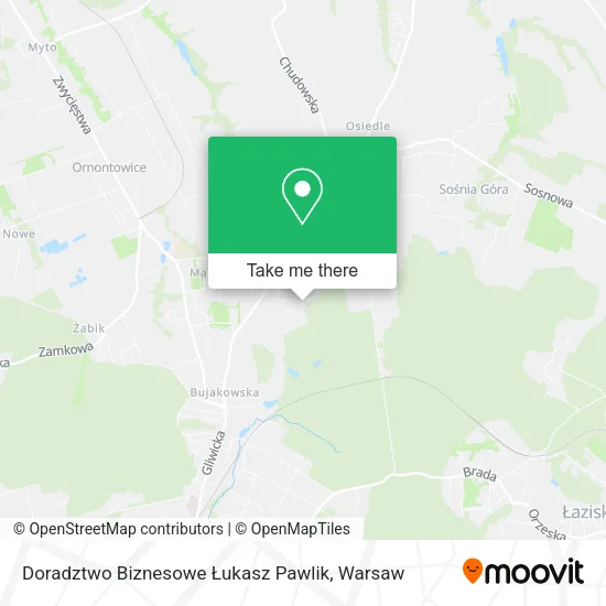 Doradztwo Biznesowe Łukasz Pawlik map