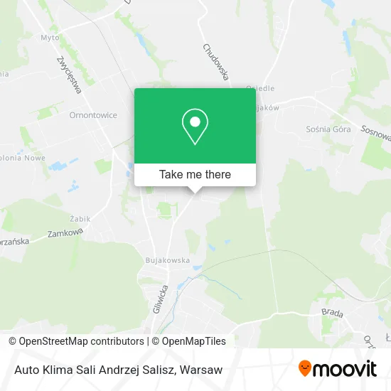 Auto Klima Sali Andrzej Salisz map