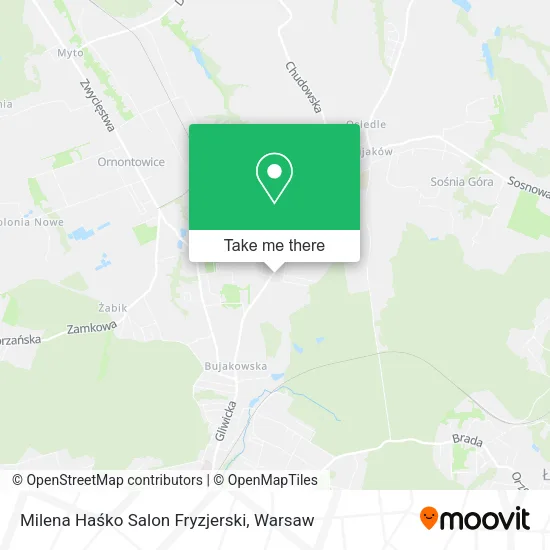 Milena Haśko Salon Fryzjerski map