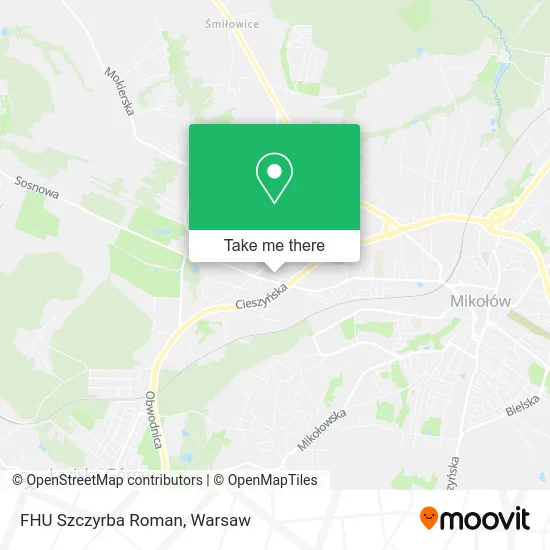 Карта FHU Szczyrba Roman