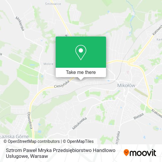 Sztrom Paweł Mryka Przedsiębiorstwo Handlowo Usługowe map