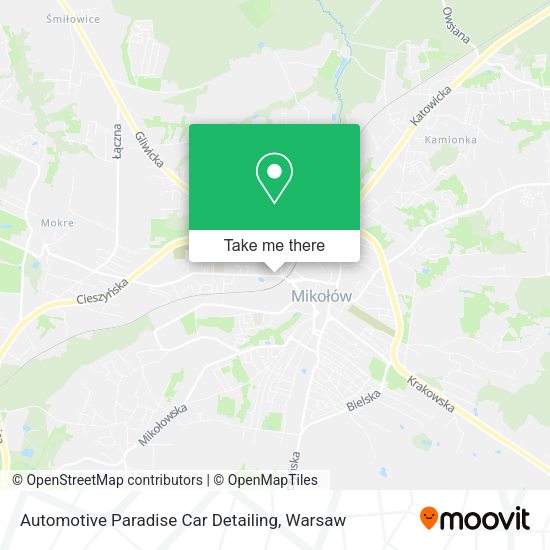 Automotive Paradise Car Detailing map