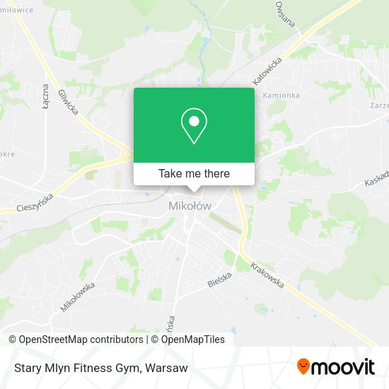 Stary Mlyn Fitness Gym map