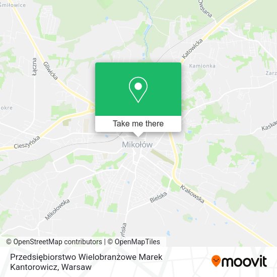 Przedsiębiorstwo Wielobranżowe Marek Kantorowicz map