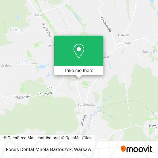 Focus Dental Mirela Bartoszek map