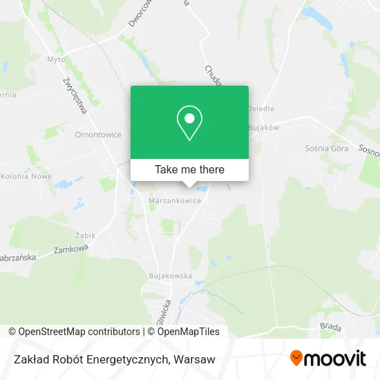 Карта Zakład Robót Energetycznych