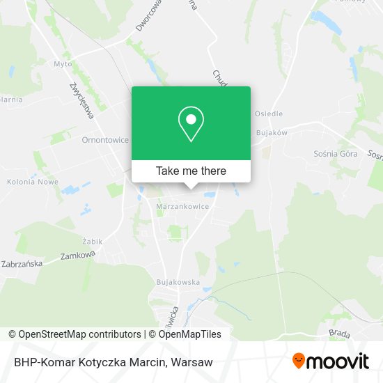 BHP-Komar Kotyczka Marcin map