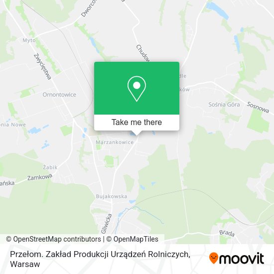 Przełom. Zakład Produkcji Urządzeń Rolniczych map