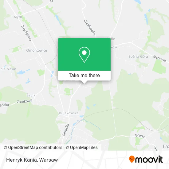 Henryk Kania map