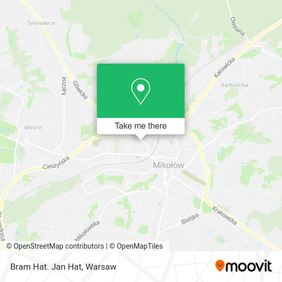 Карта Bram Hat. Jan Hat