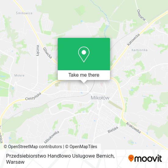 Przedsiebiorstwo Handlowo Uslugowe Bemich map