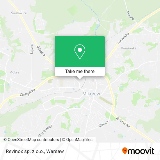 Карта Revinox sp. z o.o.