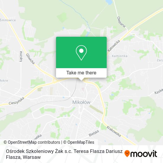 Ośrodek Szkoleniowy Żak s.c. Teresa Flasza Dariusz Flasza map