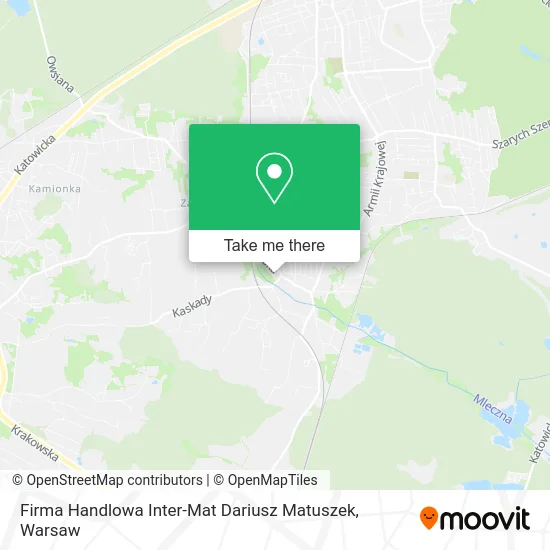 Карта Firma Handlowa Inter-Mat Dariusz Matuszek