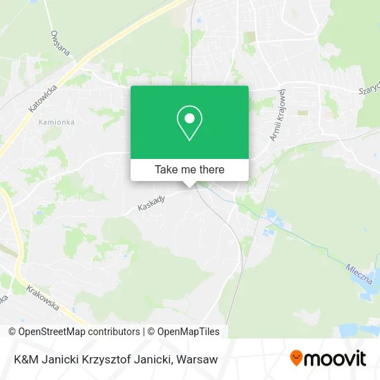Карта K&M Janicki Krzysztof Janicki