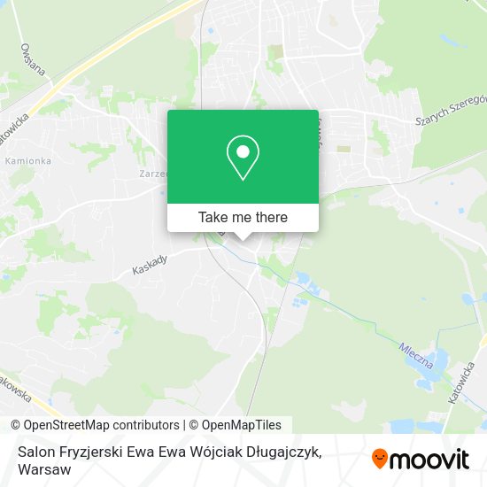 Salon Fryzjerski Ewa Ewa Wójciak Długajczyk map