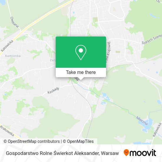 Gospodarstwo Rolne Świerkot Aleksander map