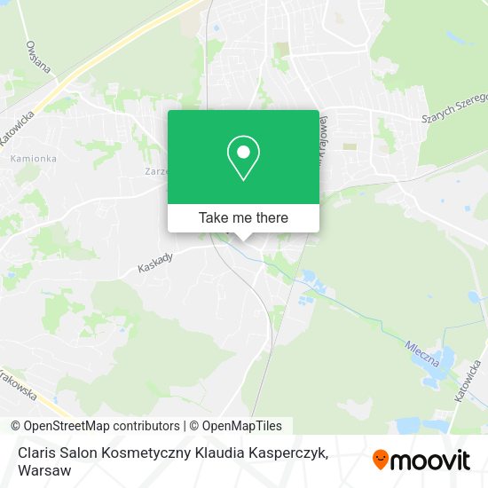 Claris Salon Kosmetyczny Klaudia Kasperczyk map