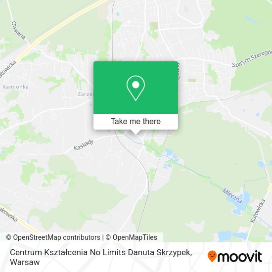 Centrum Kształcenia No Limits Danuta Skrzypek map