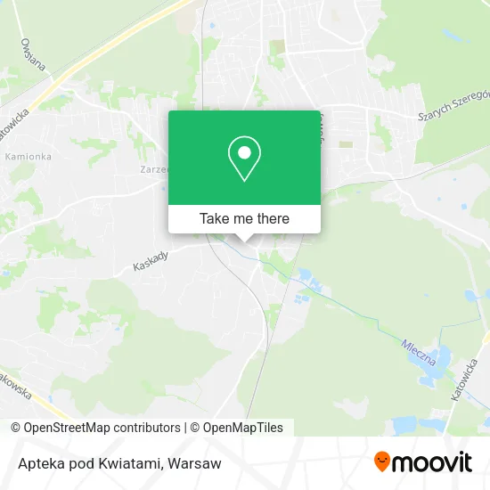 Карта Apteka pod Kwiatami