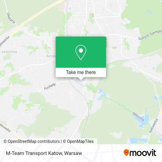 M-Team Transport Katow map