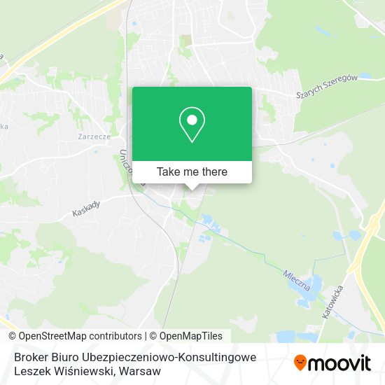 Broker Biuro Ubezpieczeniowo-Konsultingowe Leszek Wiśniewski map