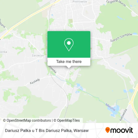 Карта Dariusz Palka u T Bis Dariusz Palka