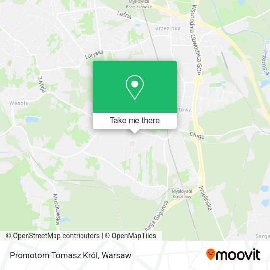 Promotom Tomasz Król map