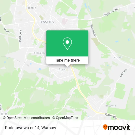 Карта Podstawowa nr 14