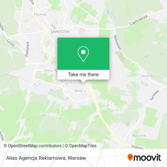 Alias Agencja Reklamowa map