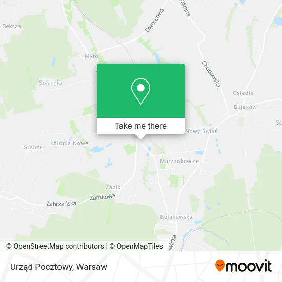 Карта Urząd Pocztowy