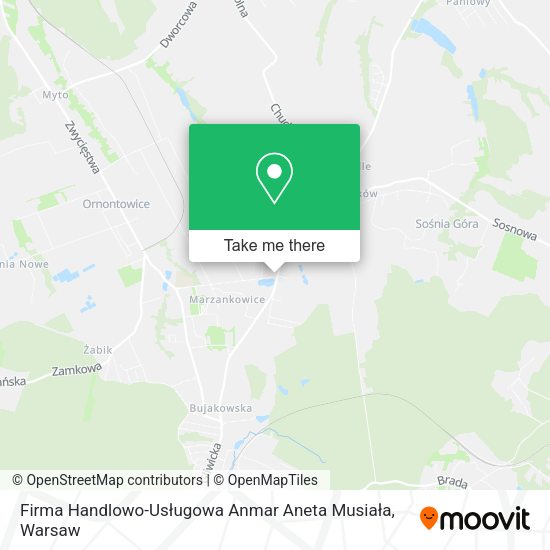 Firma Handlowo-Usługowa Anmar Aneta Musiała map