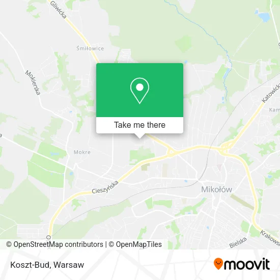 Карта Koszt-Bud