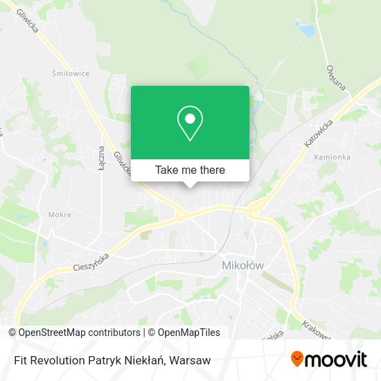 Fit Revolution Patryk Niekłań map